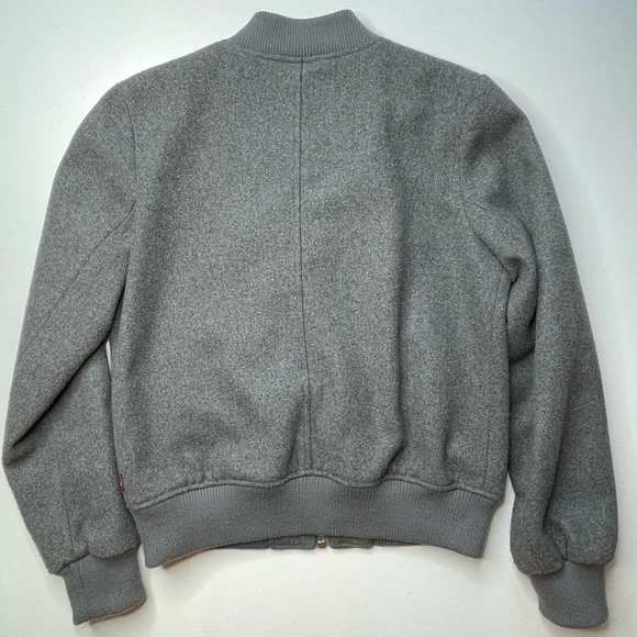 Small Levi Strauss Polyester and wool bomber jacket. In really good condition. - Picture 4 of 4